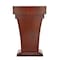 Adiroffice Wood Stand-Up Podium Lectern with Drawer, Cherry Wood Grain ADI661-012-CH - alternate 3